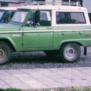 Ford Bronco 1974 Model in Iceland. 8mm footage.