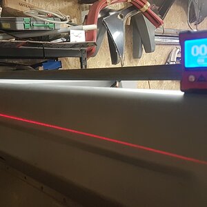 Skoðað með laser